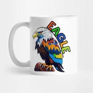 Animal Alphabet - E for Eagle Mug